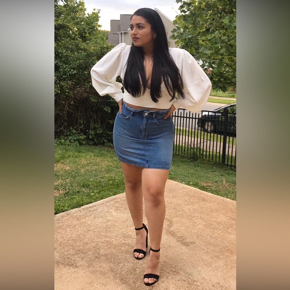 H&M Jean Mini Skirt
